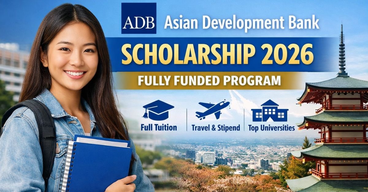 Asian Development Bank Scholarship 2026 – Fully Funded Program for International Students