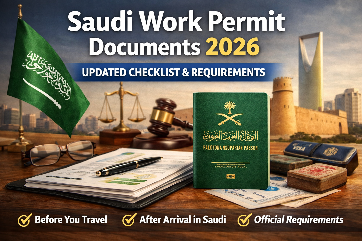 Saudi Work Permit Documents Checklist 2026